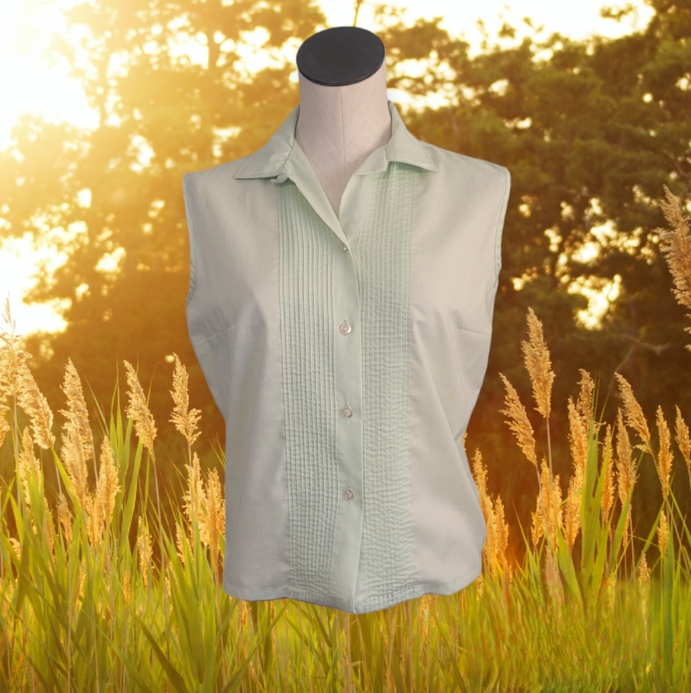 Vintage 60s Sleeves Blouse